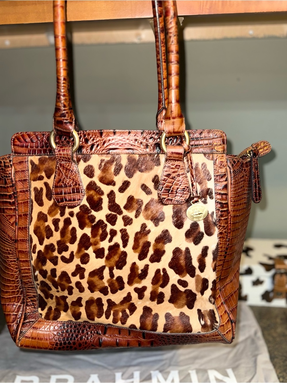 Brahmin Authentic Kelsey Melbourne Calf Hair